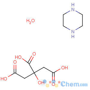 CAS No:41372-10-5 Piperazine citrate hydrate