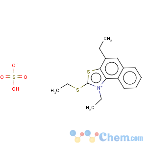CAS No:41426-11-3 ethyl 1-ethyl-2-(ethylthio)naphtho[1,2-d]thiazolium sulphate