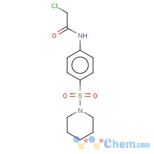 CAS No:41435-16-9 2-Chloro-N-[4-(piperidine-1-sulfonyl)-phenyl]-acetamide