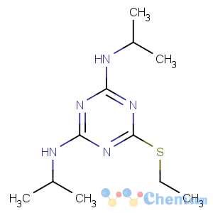 CAS No:4147-51-7 6-ethylsulfanyl-2-N,4-N-di(propan-2-yl)-1,3,5-triazine-2,4-diamine