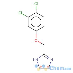 CAS No:41473-09-0 1H-Imidazole,2-[(3,4-dichlorophenoxy)methyl]-4,5-dihydro-