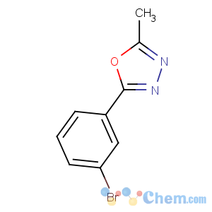 CAS No:41491-53-6 2-(3-bromophenyl)-5-methyl-1,3,4-oxadiazole