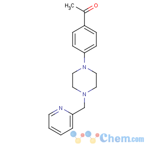 CAS No:415925-40-5 1-[4-[4-(pyridin-2-ylmethyl)piperazin-1-yl]phenyl]ethanone