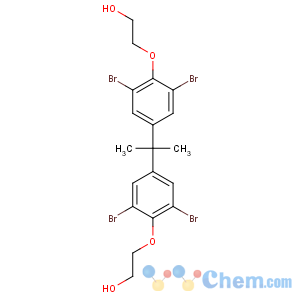 CAS No:4162-45-2 2-[2,6-dibromo-4-[2-[3,<br />5-dibromo-4-(2-hydroxyethoxy)phenyl]propan-2-yl]phenoxy]ethanol