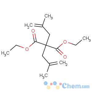 CAS No:4162-61-2 diethyl 2,2-bis(2-methylprop-2-enyl)propanedioate