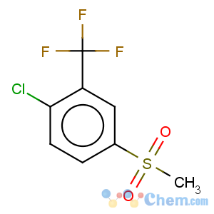 CAS No:4163-81-9 Benzene,1-chloro-4-(methylsulfonyl)-2-(trifluoromethyl)-