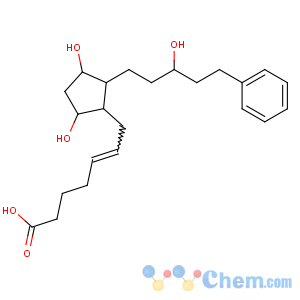 CAS No:41639-83-2 5-Heptenoic acid,7-[(1R,2R,3R,5S)-3,5-dihydroxy-2-[(3R)-3-hydroxy-5-phenylpentyl]cyclopentyl]-,(5Z)-