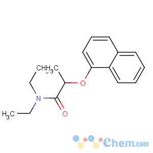 CAS No:41643-35-0 (2R)-N,N-diethyl-2-naphthalen-1-yloxypropanamide