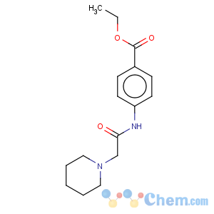 CAS No:41653-21-8 Ethyl piperidinoacetylaminobenzoate