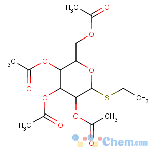 CAS No:41670-79-5 (3,4,5-triacetyloxy-6-ethylsulfanyloxan-2-yl)methyl acetate