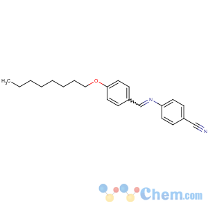 CAS No:41682-73-9 4-[(4-octoxyphenyl)methylideneamino]benzonitrile
