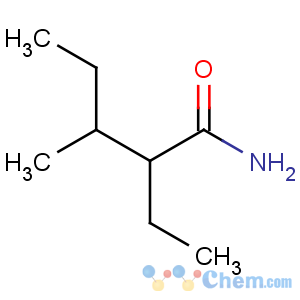 CAS No:4171-13-5 2-ethyl-3-methylpentanamide