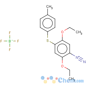 CAS No:41749-18-2 4-Diazo-2,5-diethoxy-1-(4-tolylmercapto)benzene, tetrafluoborate