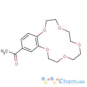 CAS No:41757-95-3 1-(2,5,8,11,14-pentaoxabicyclo[13.4.0]nonadeca-1(15),16,<br />18-trien-17-yl)ethanone