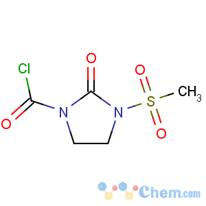 CAS No:41762-76-9 3-methylsulfonyl-2-oxoimidazolidine-1-carbonyl chloride