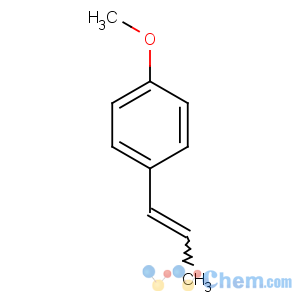 CAS No:4180-23-8 1-methoxy-4-[(E)-prop-1-enyl]benzene