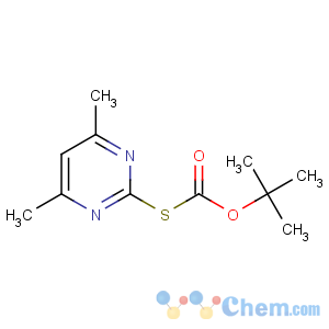 CAS No:41840-28-2 tert-butyl (4,6-dimethylpyrimidin-2-yl)sulfanylformate