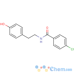 CAS No:41859-57-8 4-chloro-N-[2-(4-hydroxyphenyl)ethyl]benzamide