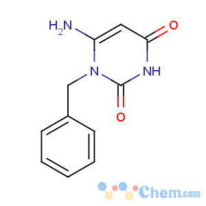 CAS No:41862-11-7 2,4(1H,3H)-Pyrimidinedione,6-amino-1-(phenylmethyl)-