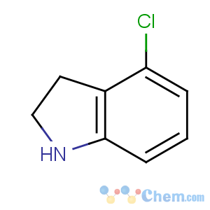 CAS No:41910-64-9 4-chloro-2,3-dihydro-1H-indole