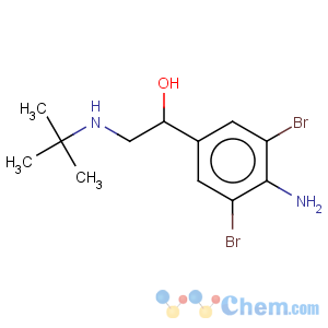 CAS No:41937-02-4 1-(4-Amino-3,5-dibromo-phenyl)-2-tert-butylamino-ethanol