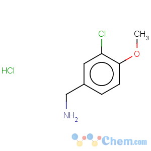 CAS No:41965-95-1 3-Chloro-4-methoxybenzylamine hydrochloride