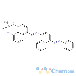 CAS No:4197-25-5 (2,2-dimethyl-1,<br />3-dihydroperimidin-6-yl)-(4-phenyldiazenylnaphthalen-1-yl)diazene