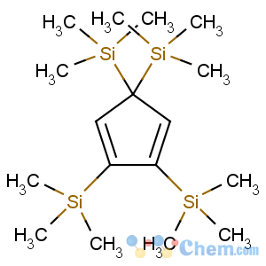 CAS No:41991-87-1 2,3,5,5-Tetrakis(trimethylsilyl)-1,3-cyclopentadiene