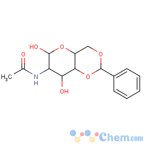 CAS No:420118-03-2 N-[(4aR,7R,8R,8aR)-6,8-dihydroxy-2-phenyl-4,4a,6,7,8,<br />8a-hexahydropyrano[3,2-d][1,3]dioxin-7-yl]acetamide
