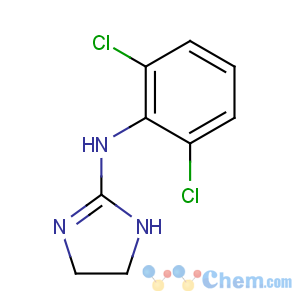 CAS No:4205-90-7 N-(2,6-dichlorophenyl)-4,5-dihydro-1H-imidazol-2-amine