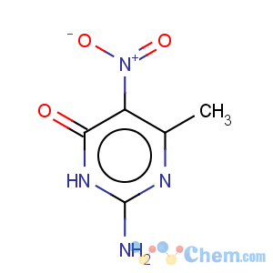CAS No:4214-85-1 4(3H)-Pyrimidinone,2-amino-6-methyl-5-nitro-