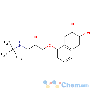 CAS No:42200-33-9 (2R,3S)-5-[3-(tert-butylamino)-2-hydroxypropoxy]-1,2,3,<br />4-tetrahydronaphthalene-2,3-diol