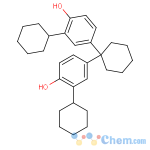CAS No:4221-68-5 2-cyclohexyl-4-[1-(3-cyclohexyl-4-hydroxyphenyl)cyclohexyl]phenol
