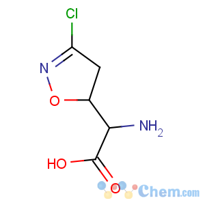 CAS No:42228-92-2 (2S)-2-amino-2-[(5S)-3-chloro-4,5-dihydro-1,2-oxazol-5-yl]acetic acid