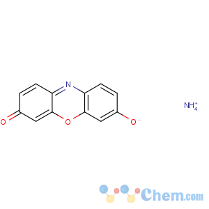CAS No:42249-61-6 3H-Phenoxazin-3-one,7-hydroxy-, ammoniate (1:1)