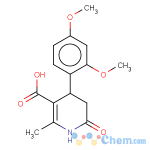 CAS No:423120-09-6 3-Pyridinecarboxylicacid, 4-(2,4-dimethoxyphenyl)-1,4,5,6-tetrahydro-2-methyl-6-oxo-