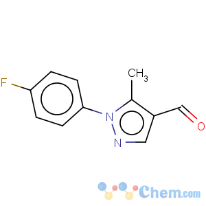 CAS No:423768-41-6 1-(4-Fluorophenyl)-5-methyl-1H-pyrazole-4-carbaldehyde