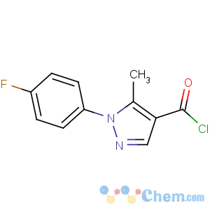 CAS No:423768-49-4 1-(4-fluorophenyl)-5-methylpyrazole-4-carbonyl chloride