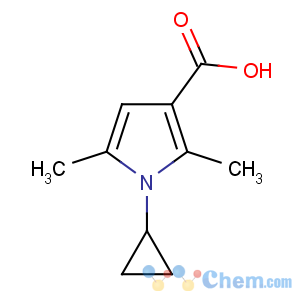 CAS No:423768-58-5 1-cyclopropyl-2,5-dimethylpyrrole-3-carboxylic acid