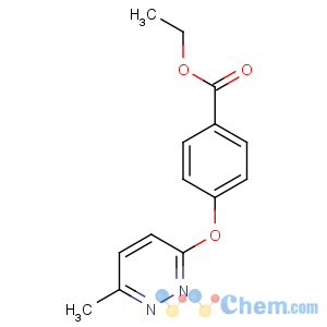 CAS No:423768-61-0 ethyl 4-(6-methylpyridazin-3-yl)oxybenzoate