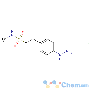 CAS No:42381-27-1 2-(4-hydrazinylphenyl)-N-methylethanesulfonamide