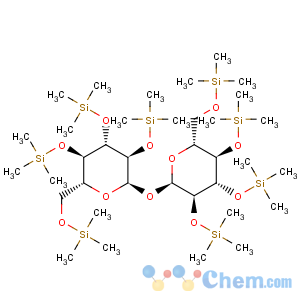 CAS No:42390-78-3 a-D-Glucopyranoside,2,3,4,6-tetrakis-O-(trimethylsilyl)-a-D-glucopyranosyl 2,3,4,6-tetrakis-O-(trimethylsilyl)-(9CI)
