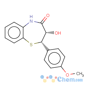 CAS No:42399-49-5 (2S-cis)-(+)-2,3-Dihydro-3-hydroxy-2-(4-methoxyphenyl)-1,5-benzothiazepin-4(5H)-one