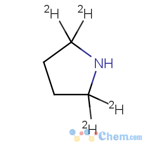 CAS No:42403-25-8 Pyrrolidine-2,2,5,5-d4