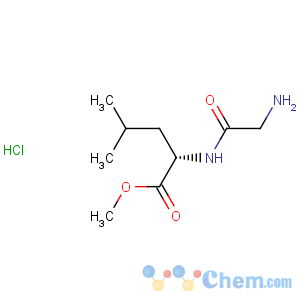 CAS No:4249-25-6 L-Leucine,glycyl-, methyl ester, hydrochloride (1:1)
