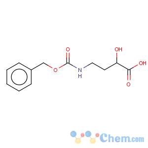 CAS No:42491-77-0 Butanoic acid,2-hydroxy-4-[[(phenylmethoxy)carbonyl]amino]-, (2R)-