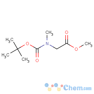 CAS No:42492-57-9 methyl 2-[methyl-[(2-methylpropan-2-yl)oxycarbonyl]amino]acetate