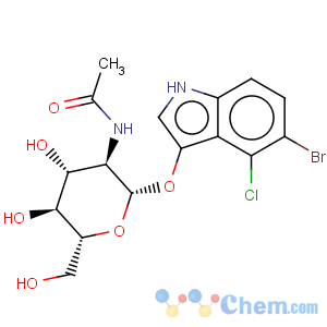 CAS No:4264-82-8 5-Bromo-4-chloro-3-indolyl-N-acetyl-beta-D-glucosaminide