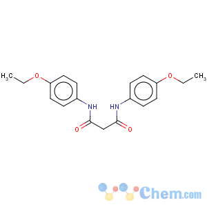 CAS No:4270-37-5 n,n''-bis-(4-ethoxy-phenyl)-malonamide