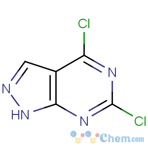 CAS No:42754-96-1 4,6-dichloro-1H-pyrazolo[3,4-d]pyrimidine